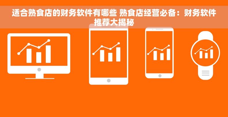 适合熟食店的财务软件有哪些 熟食店经营必备：财务软件推荐大揭秘