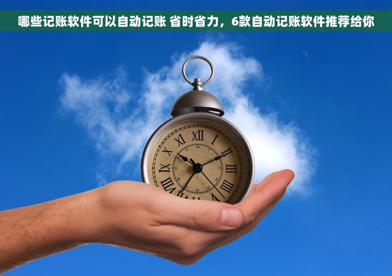 哪些记账软件可以自动记账 省时省力，6款自动记账软件推荐给你