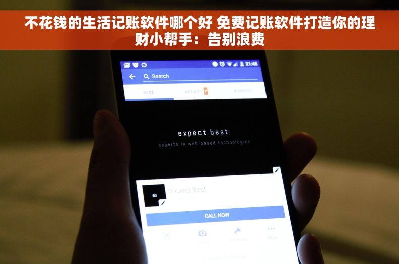不花钱的生活记账软件哪个好 免费记账软件打造你的理财小帮手：告别浪费