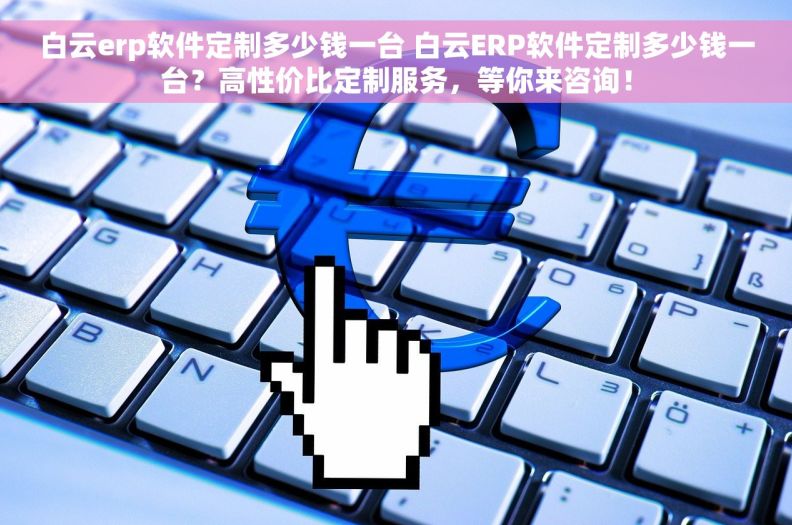 白云erp软件定制多少钱一台 白云ERP软件定制多少钱一台？高性价比定制服务，等你来咨询！