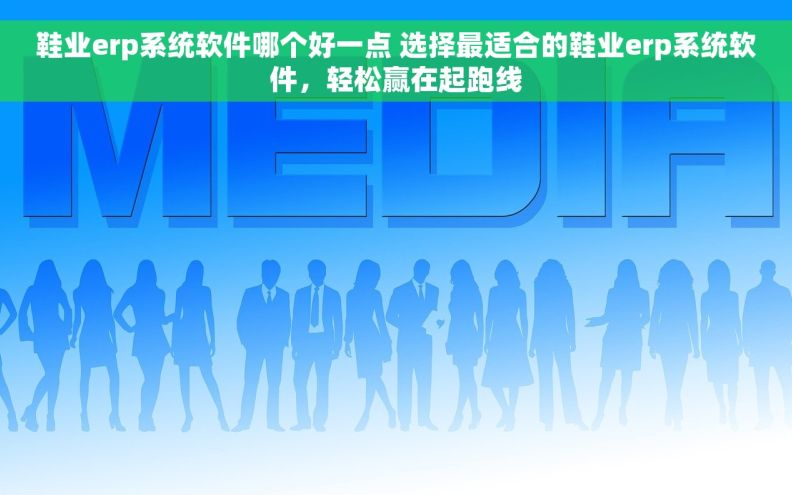 鞋业erp系统软件哪个好一点 选择最适合的鞋业erp系统软件，轻松赢在起跑线