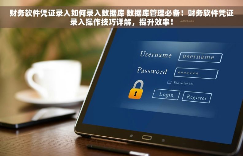 财务软件凭证录入如何录入数据库 数据库管理必备！财务软件凭证录入操作技巧详解，提升效率！