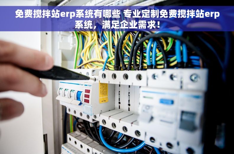 免费搅拌站erp系统有哪些 专业定制免费搅拌站erp系统，满足企业需求！