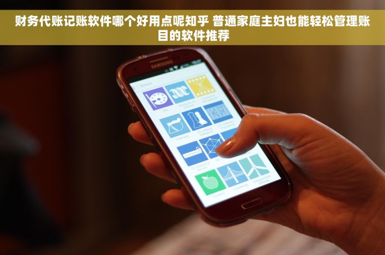 财务代账记账软件哪个好用点呢知乎 普通家庭主妇也能轻松管理账目的软件推荐