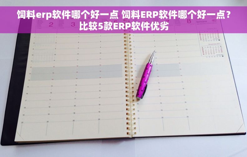 饲料erp软件哪个好一点 饲料ERP软件哪个好一点？比较5款ERP软件优劣