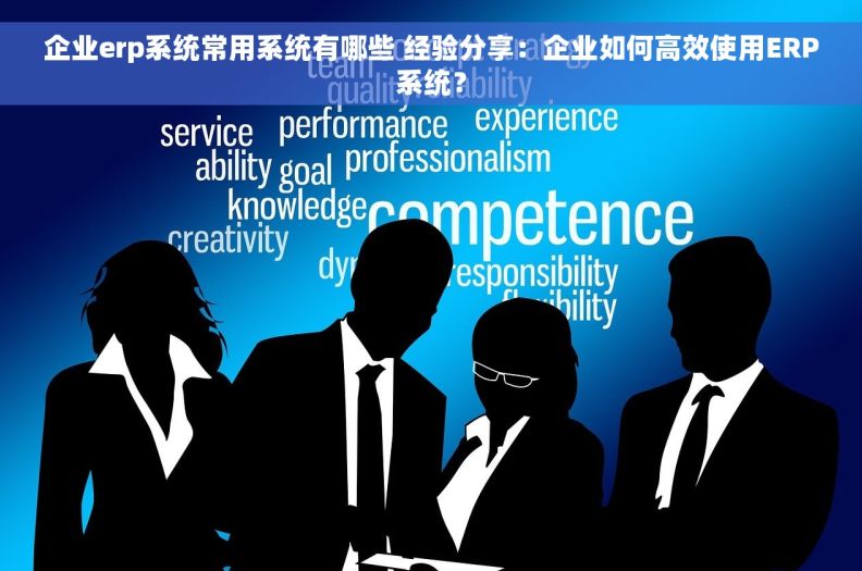 企业erp系统常用系统有哪些 经验分享：企业如何高效使用ERP系统？
