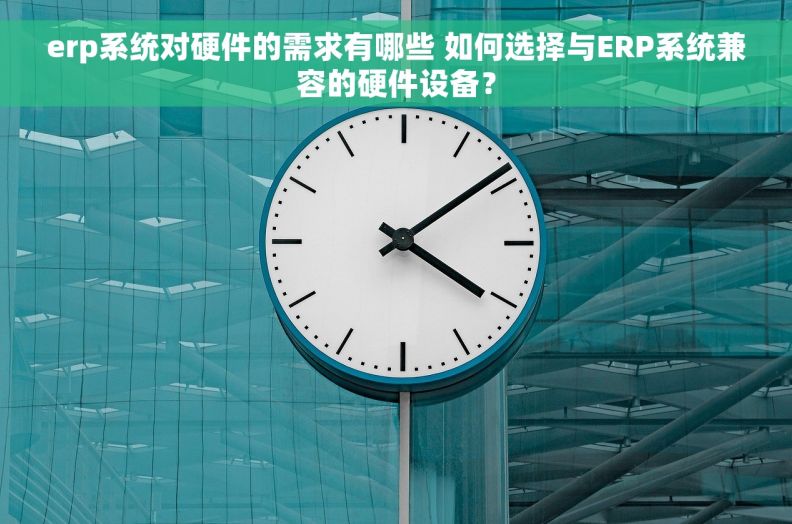 erp系统对硬件的需求有哪些 如何选择与ERP系统兼容的硬件设备？