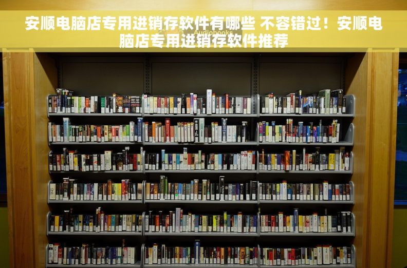 安顺电脑店专用进销存软件有哪些 不容错过！安顺电脑店专用进销存软件推荐