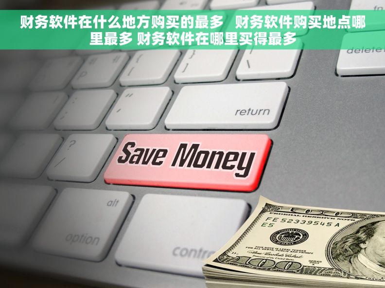 财务软件在什么地方购买的最多   财务软件购买地点哪里最多 财务软件在哪里买得最多