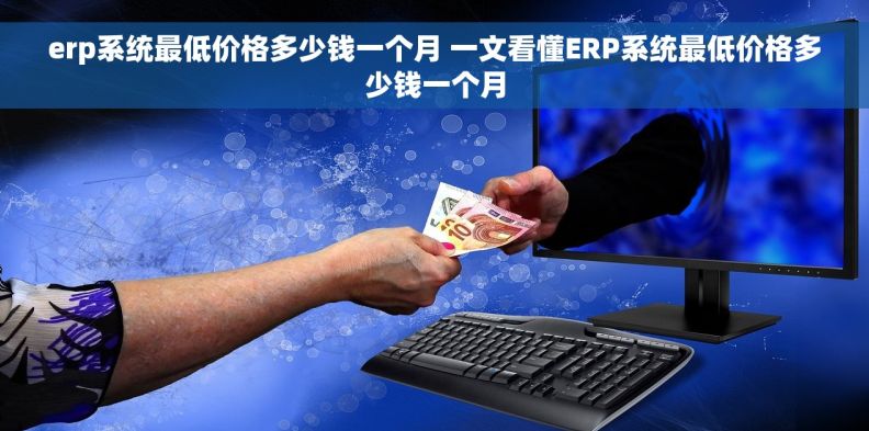 erp系统最低价格多少钱一个月 一文看懂ERP系统最低价格多少钱一个月