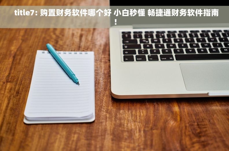   title7: 购置财务软件哪个好 小白秒懂 畅捷通财务软件指南！