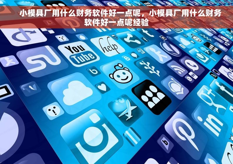     小模具厂用什么财务软件好一点呢，小模具厂用什么财务软件好一点呢经验