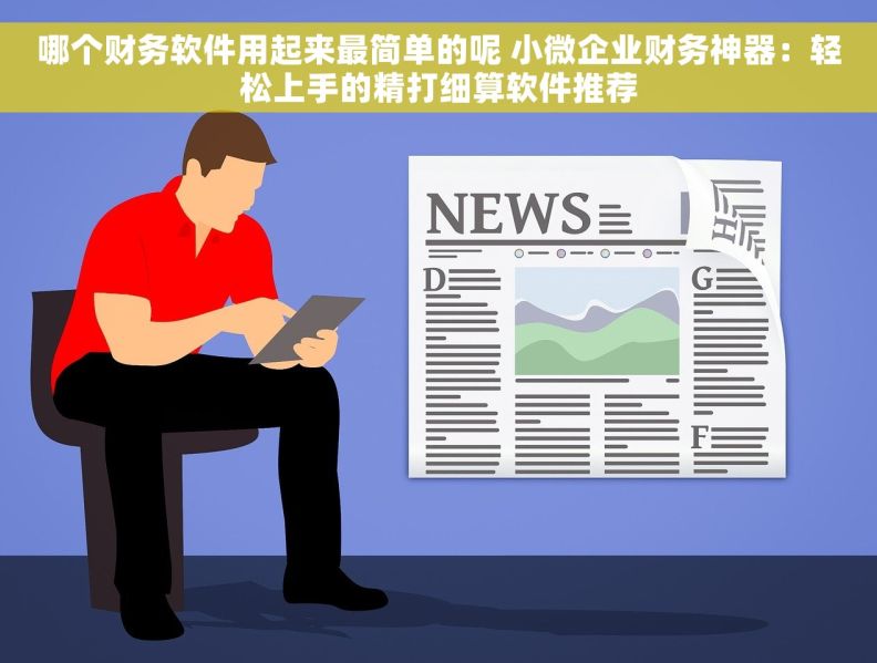 哪个财务软件用起来最简单的呢 小微企业财务神器：轻松上手的精打细算软件推荐