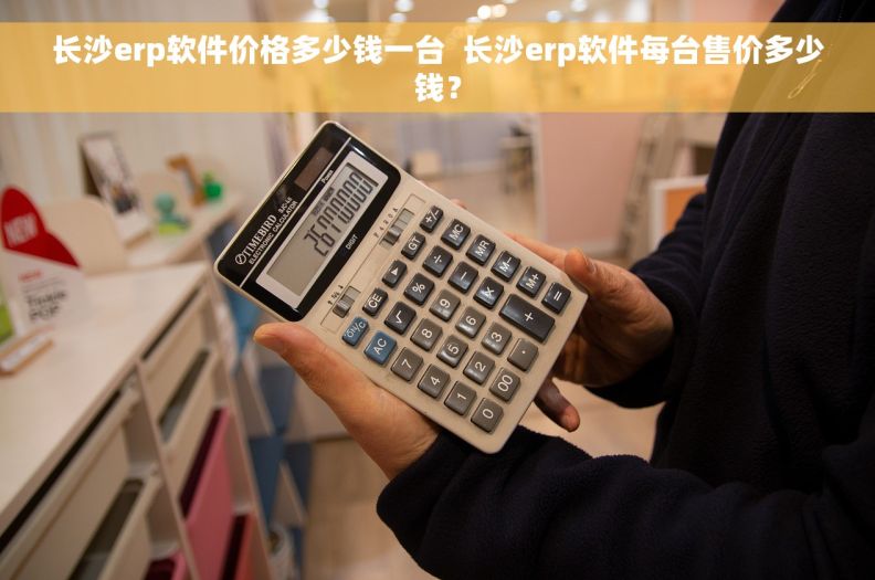 长沙erp软件价格多少钱一台  长沙erp软件每台售价多少钱？