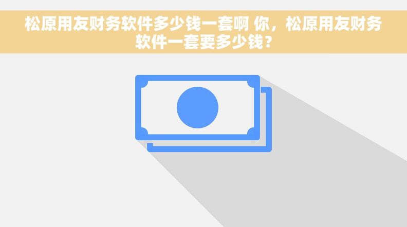 松原用友财务软件多少钱一套啊 你，松原用友财务软件一套要多少钱？