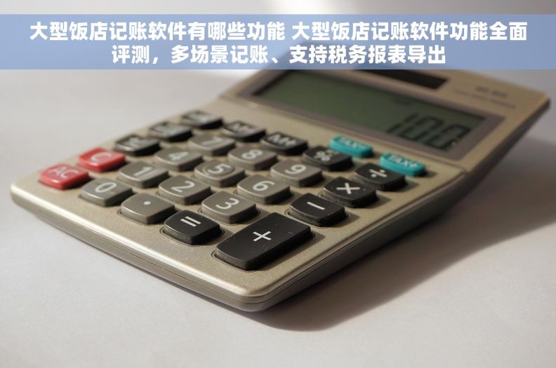 大型饭店记账软件有哪些功能 大型饭店记账软件功能全面评测，多场景记账、支持税务报表导出