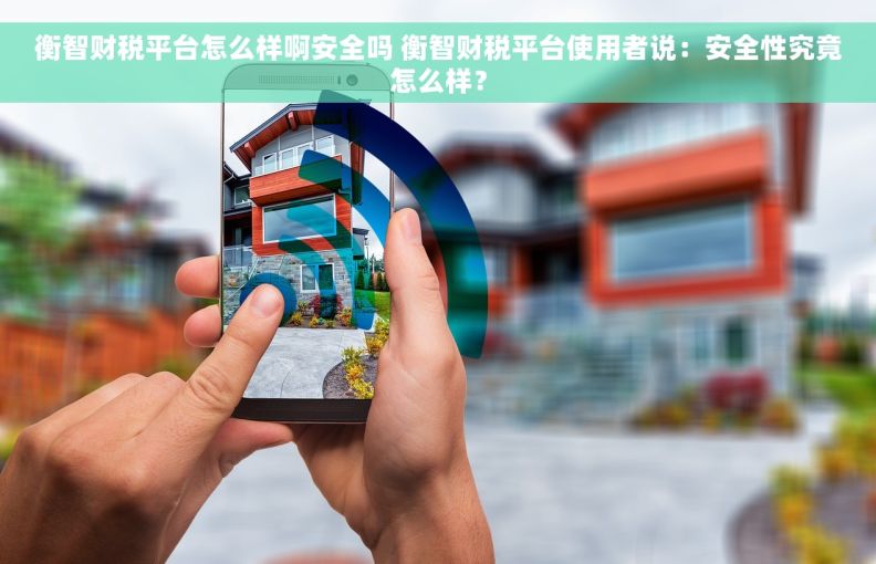 衡智财税平台怎么样啊安全吗 衡智财税平台使用者说：安全性究竟怎么样？
