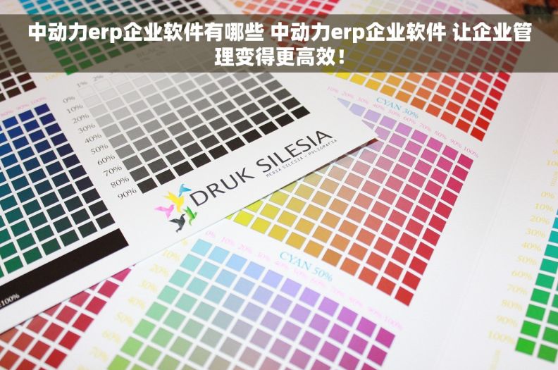 中动力erp企业软件有哪些 中动力erp企业软件 让企业管理变得更高效！