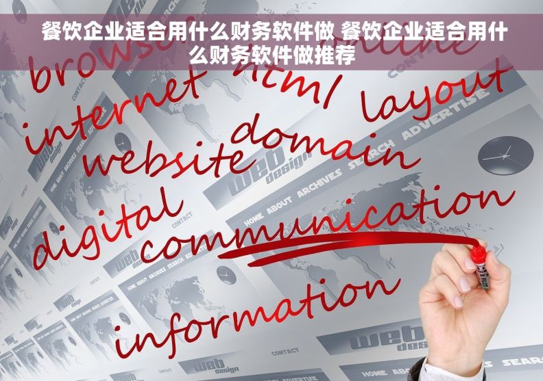  餐饮企业适合用什么财务软件做 餐饮企业适合用什么财务软件做推荐