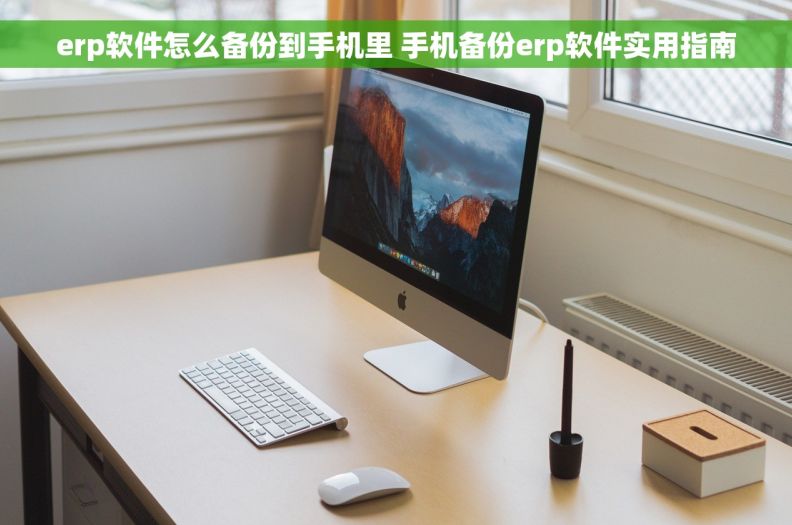 erp软件怎么备份到手机里 手机备份erp软件实用指南