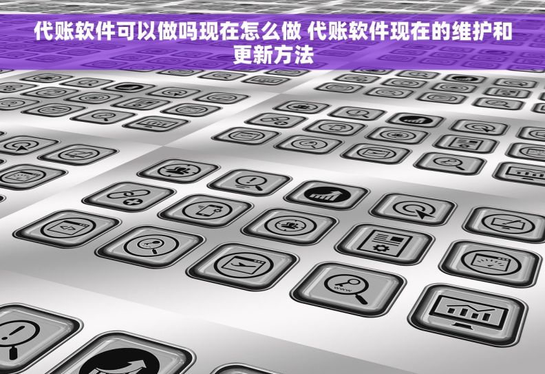 代账软件可以做吗现在怎么做 代账软件现在的维护和更新方法