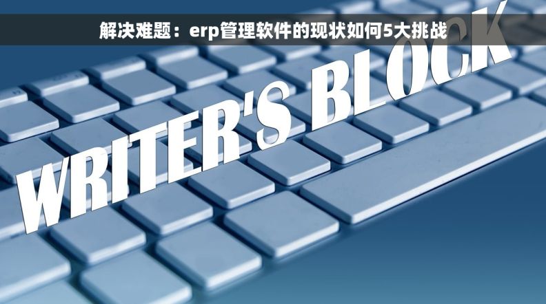 解决难题：erp管理软件的现状如何5大挑战