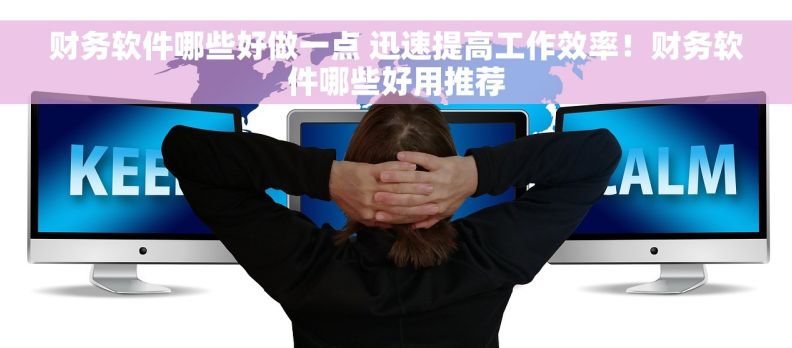 财务软件哪些好做一点 迅速提高工作效率!财务软件哪些好用推荐 财务软件哪些好做一点 迅速提高工作效率!财务软件哪些好用推荐