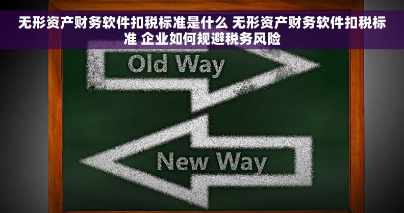 无形资产财务软件扣税标准是什么 无形资产财务软件扣税标准 企业如何规避税务风险
