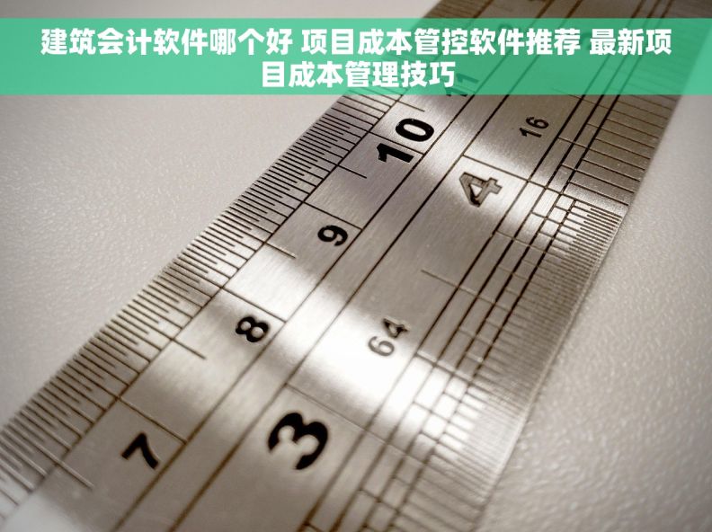 建筑会计软件哪个好 项目成本管控软件推荐 最新项目成本管理技巧