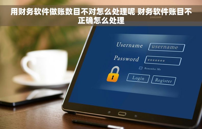 用财务软件做账数目不对怎么处理呢 财务软件账目不正确怎么处理