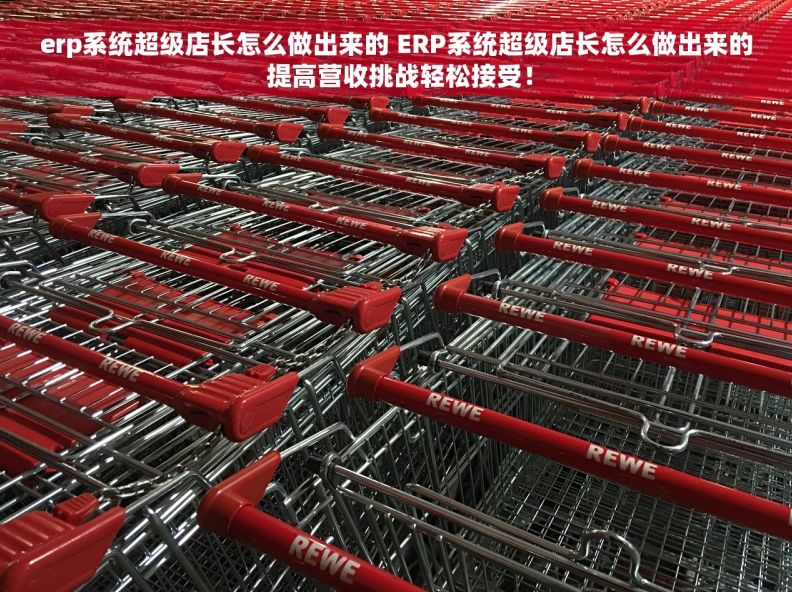 erp系统超级店长怎么做出来的 ERP系统超级店长怎么做出来的 提高营收挑战轻松接受！