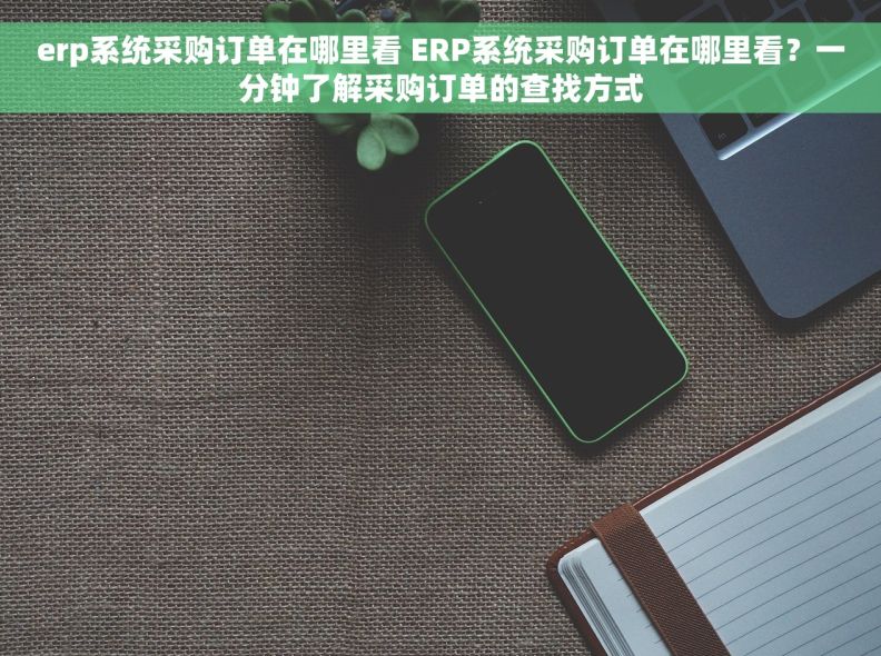 erp系统采购订单在哪里看 ERP系统采购订单在哪里看？一分钟了解采购订单的查找方式