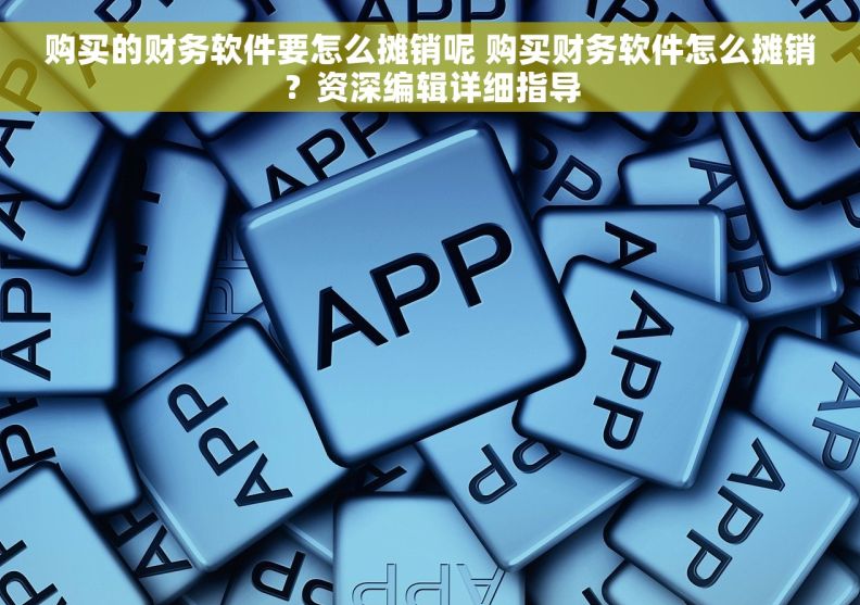 购买的财务软件要怎么摊销呢 购买财务软件怎么摊销?资深编辑详细指导 购买的财务软件要怎么摊销呢 购买财务软件怎么摊销?资深编辑详细指导