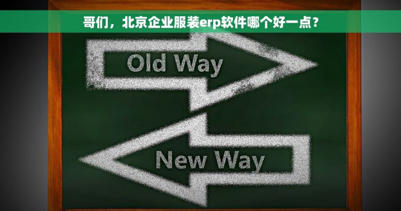 哥们，北京企业服装erp软件哪个好一点？