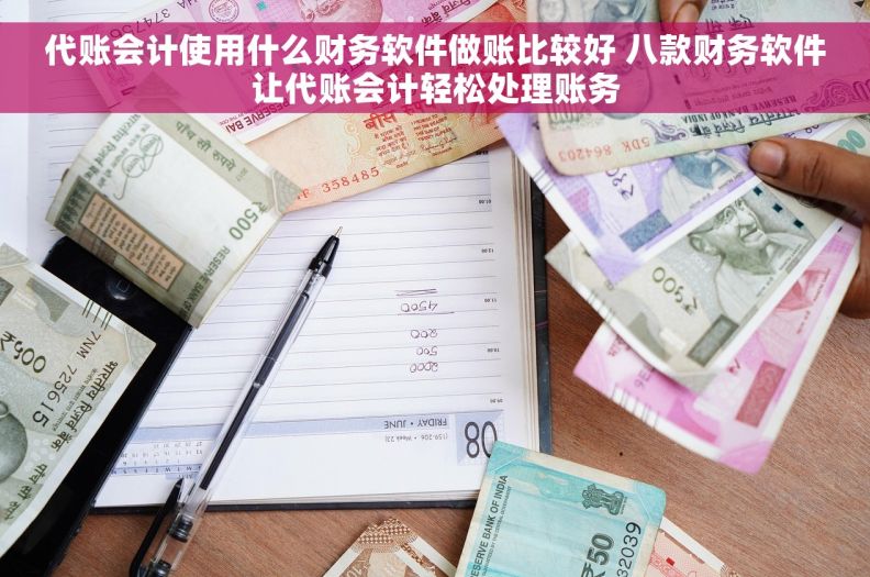 代账会计使用什么财务软件做账比较好 八款财务软件让代账会计轻松处理账务