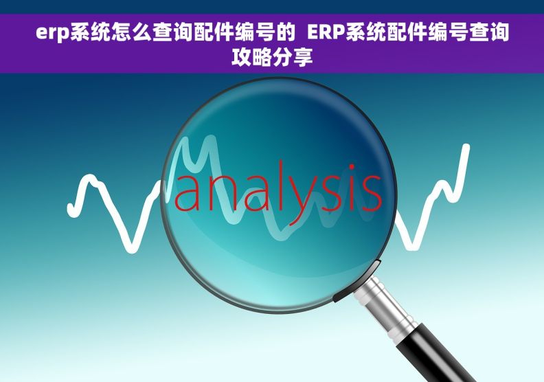 erp系统怎么查询配件编号的  ERP系统配件编号查询攻略分享