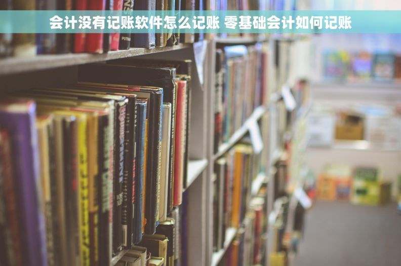 会计没有记账软件怎么记账 零基础会计如何记账