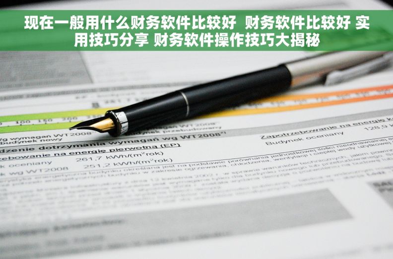 现在一般用什么财务软件比较好  财务软件比较好 实用技巧分享 财务软件操作技巧大揭秘 现在一般用什么财务软件比较好  财务软件比较好 实用技巧分享 财务软件操作技巧大揭秘