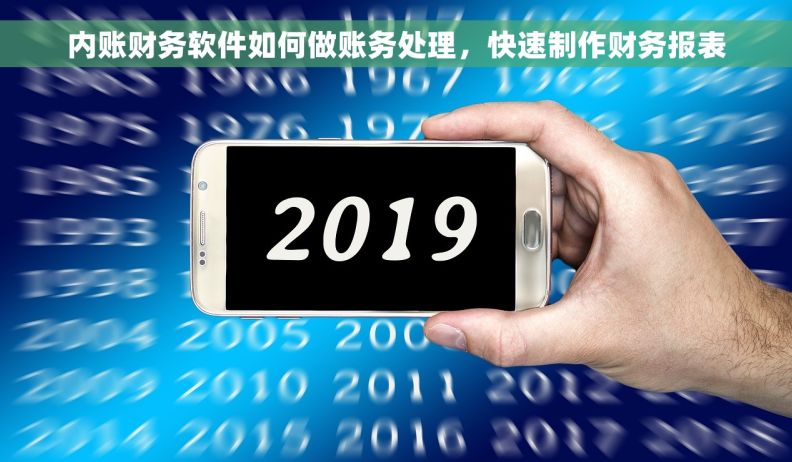 内账财务软件如何做账务处理，快速制作财务报表
