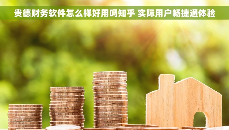 贵德财务软件怎么样好用吗知乎 实际用户畅捷通体验 贵德财务软件怎么样好用吗知乎 实际用户畅捷通体验