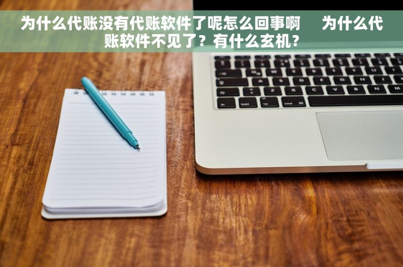 为什么代账没有代账软件了呢怎么回事啊     为什么代账软件不见了？有什么玄机？