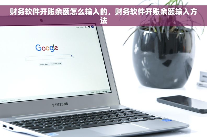 财务软件开账余额怎么输入的，财务软件开账余额输入方法