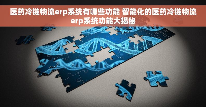 医药冷链物流erp系统有哪些功能 智能化的医药冷链物流erp系统功能大揭秘 医药冷链物流erp系统有哪些功能 智能化的医药冷链物流erp系统功能大揭秘