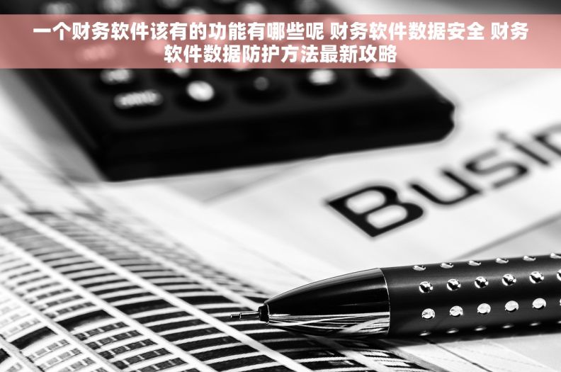 一个财务软件该有的功能有哪些呢 财务软件数据安全 财务软件数据防护方法最新攻略