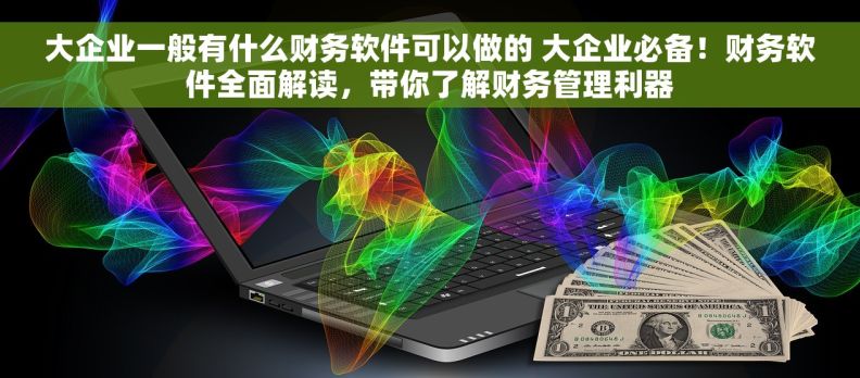 大企业一般有什么财务软件可以做的 大企业必备！财务软件全面解读，带你了解财务管理利器