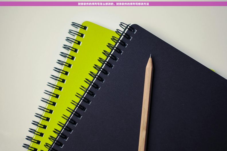 财务软件的序列号怎么修改的，财务软件的序列号修改方法