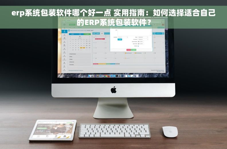 erp系统包装软件哪个好一点 实用指南：如何选择适合自己的ERP系统包装软件？