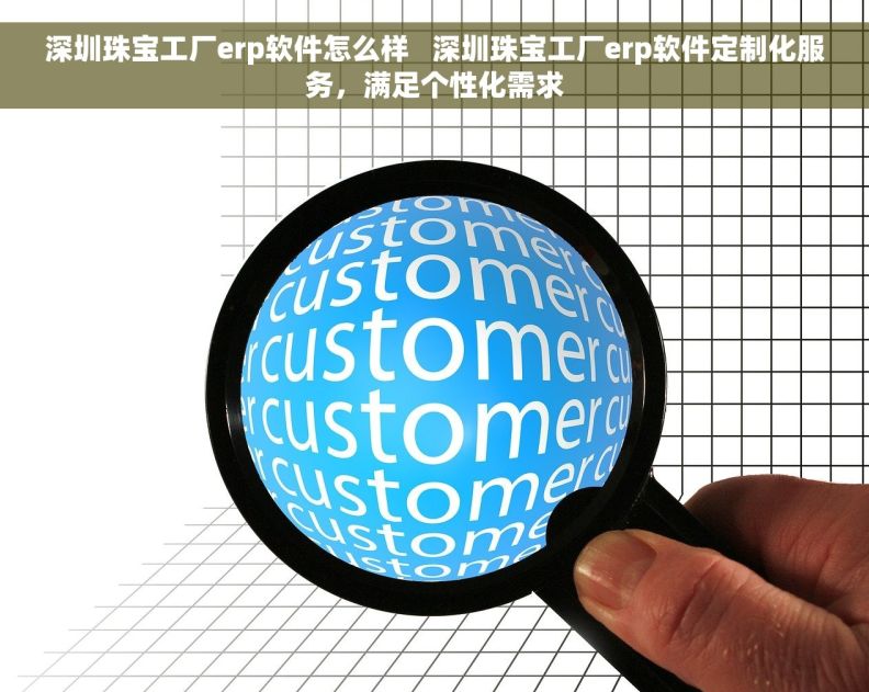 深圳珠宝工厂erp软件怎么样   深圳珠宝工厂erp软件定制化服务，满足个性化需求