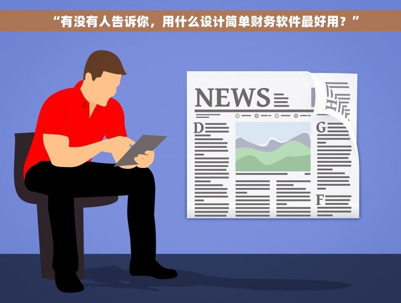 “有没有人告诉你，用什么设计简单财务软件最好用？”