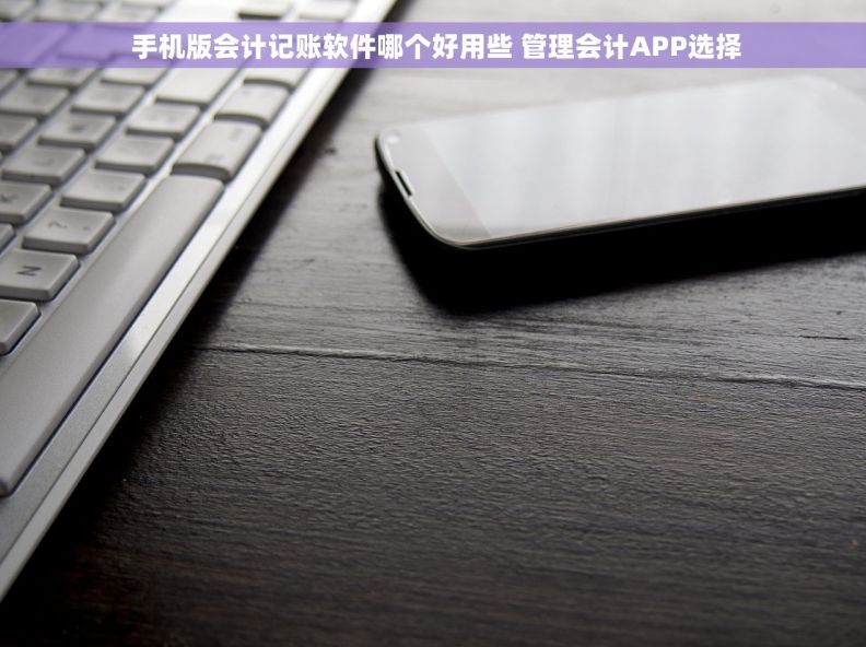  手机版会计记账软件哪个好用些 管理会计APP选择